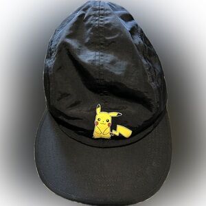 Converse x Pokémon Camp Cap Pikachu 2106 Black Five Panel 5 Panel Hat